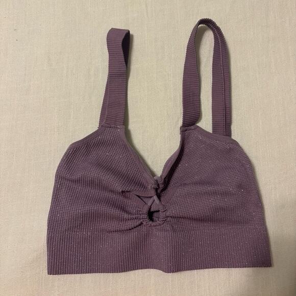 Urban Outfitters out from under Purple Sparkly Bralette XS/S - Picture 1 of 3